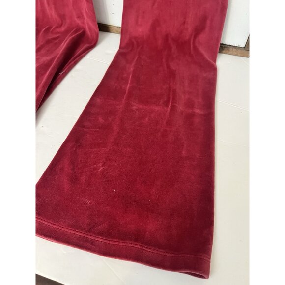 Y2K VTG Velour Track Pants PINK Victorias Secret 2000’s 90’s Wide Leg XS Pink. Z - Picture 3 of 7